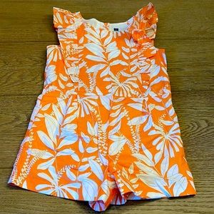 Janie and Jack Tropical Romper